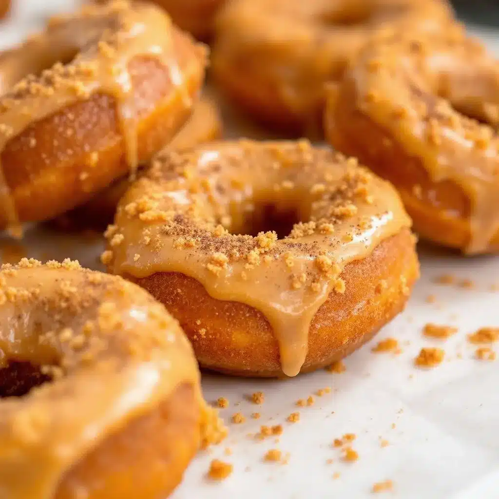 baked pumpkin donuts with cinnamon sugar preparation steps