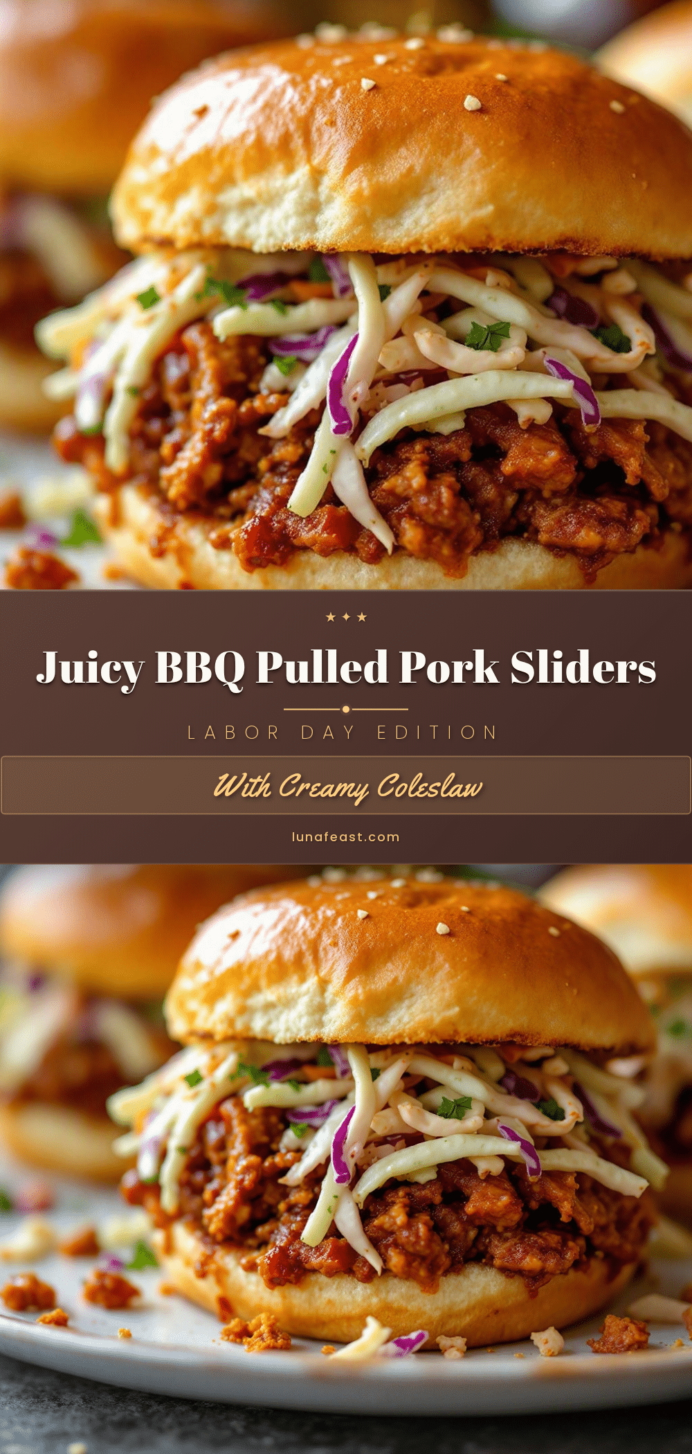 BBQ Pulled Pork Sliders recipe