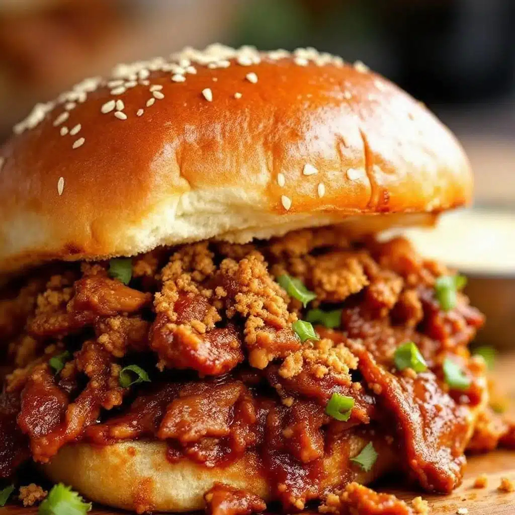 bbq pulled pork sliders - featured image