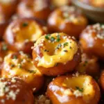beer cheese pretzel bites - featured image