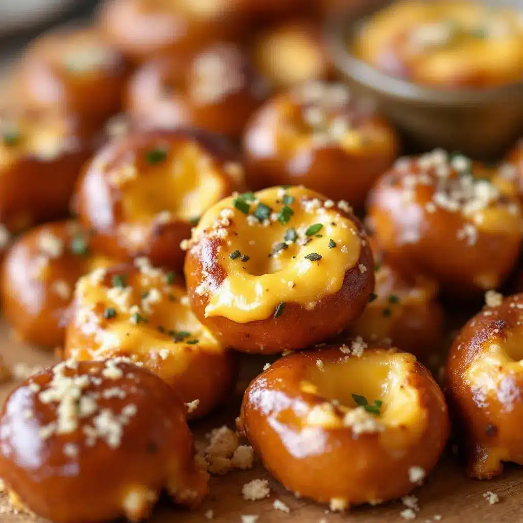 beer cheese pretzel bites preparation steps