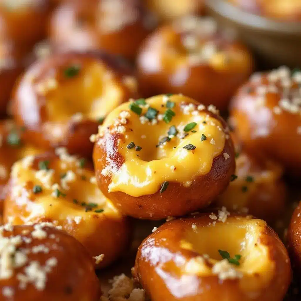 beer cheese pretzel bites - featured image