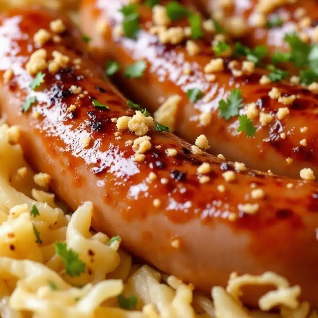 bratwurst and sauerkraut skillet - featured image