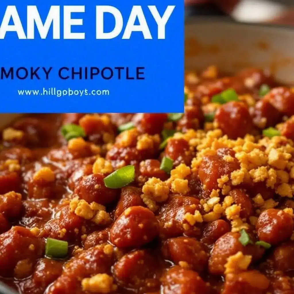 chipotle game day chili - featured image