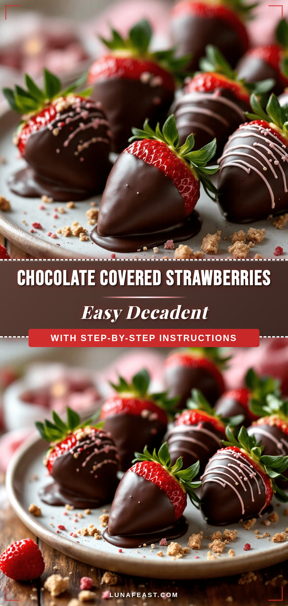 chocolate covered strawberries recipe