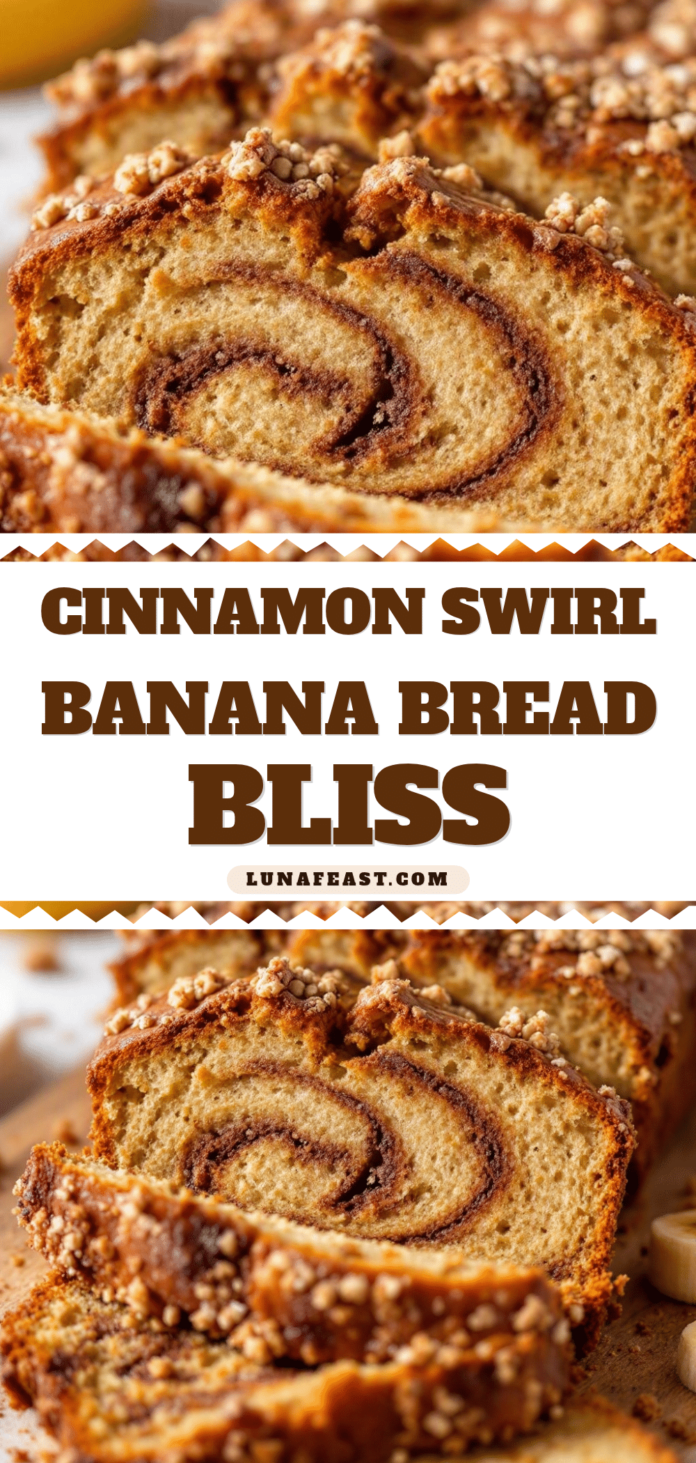 cinnamon swirl banana bread recipe
