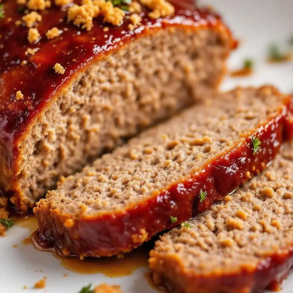 classic meatloaf with brown sugar glaze - featured image