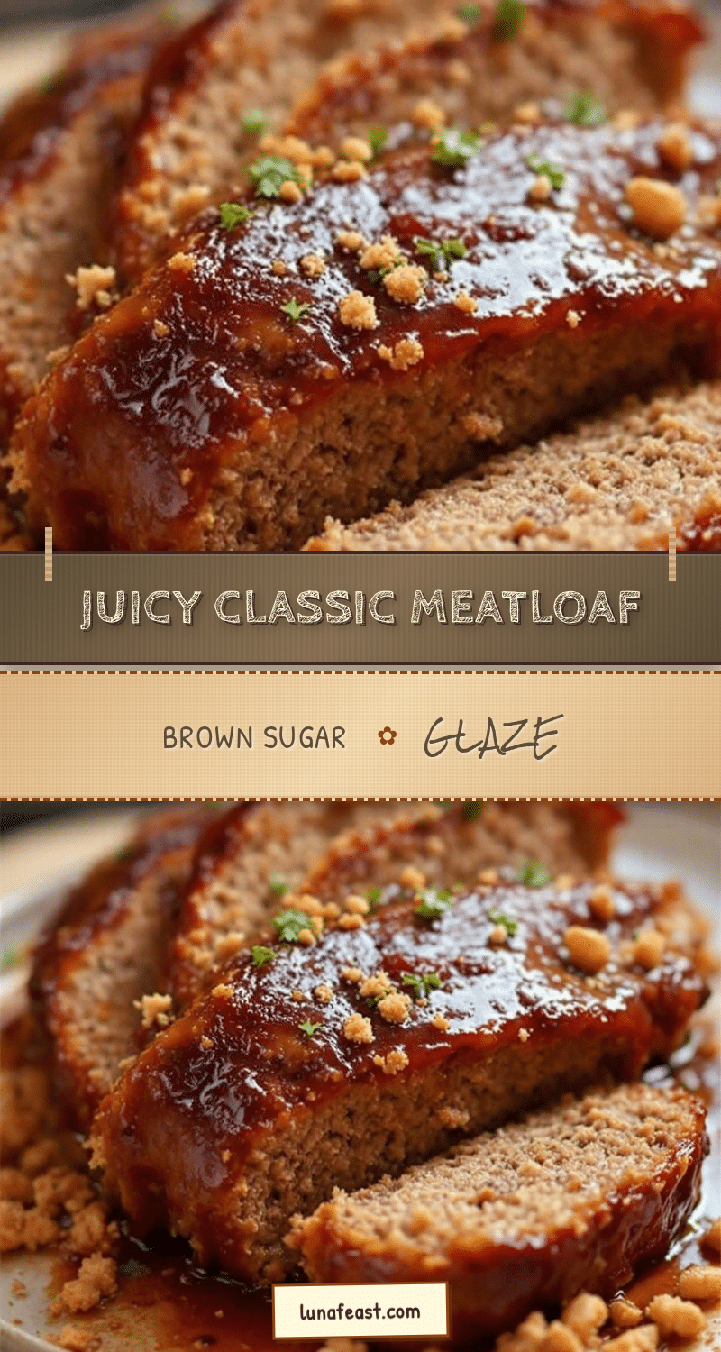 classic meatloaf with brown sugar glaze recipe