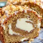 cream cheese zucchini bread - featured image