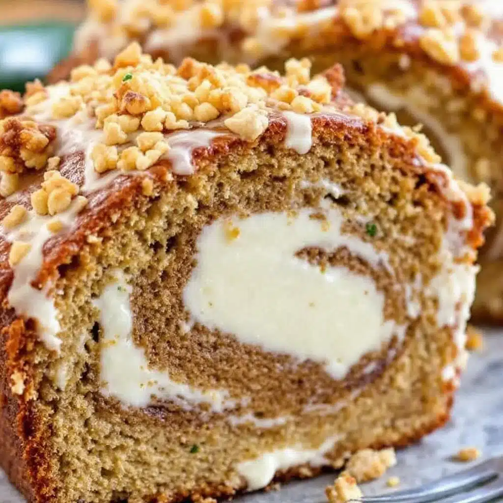 cream cheese zucchini bread - featured image