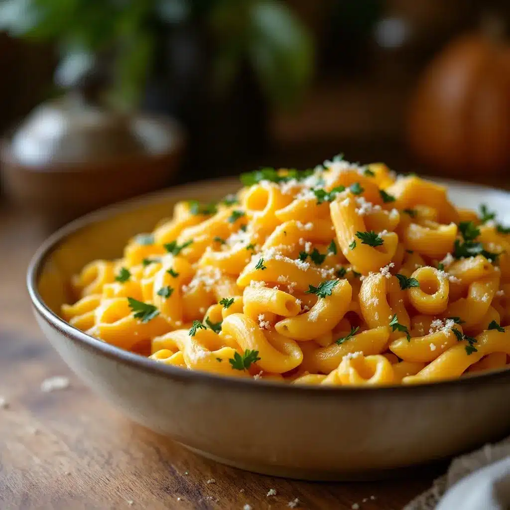 creamy butternut squash mac and cheese preparation steps