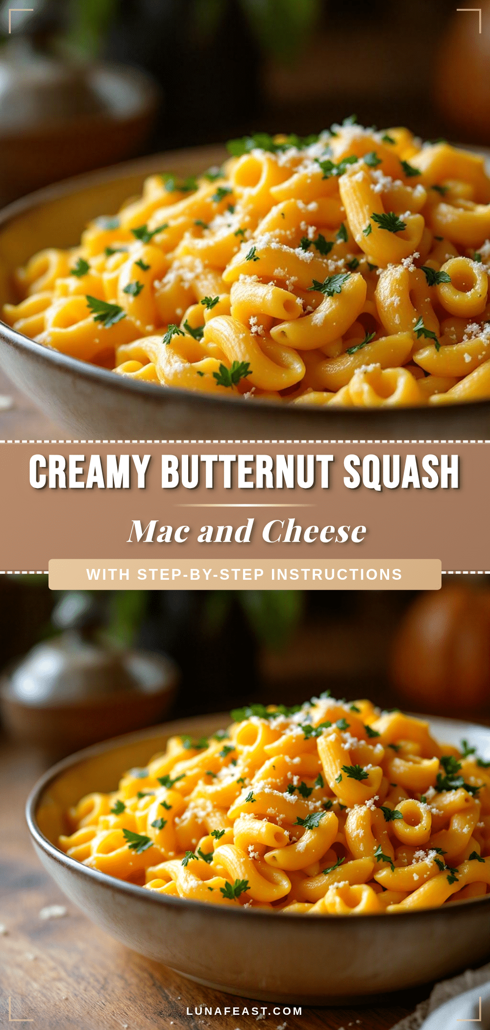 creamy butternut squash mac and cheese recipe
