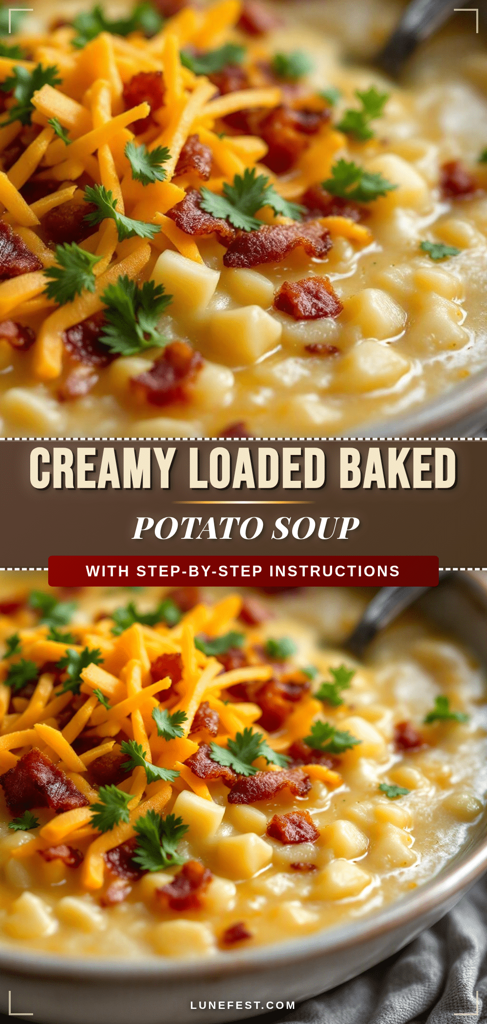 creamy loaded baked potato soup recipe
