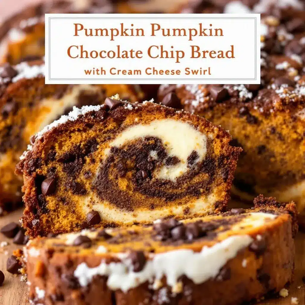 creamy pumpkin chocolate chip bread preparation steps