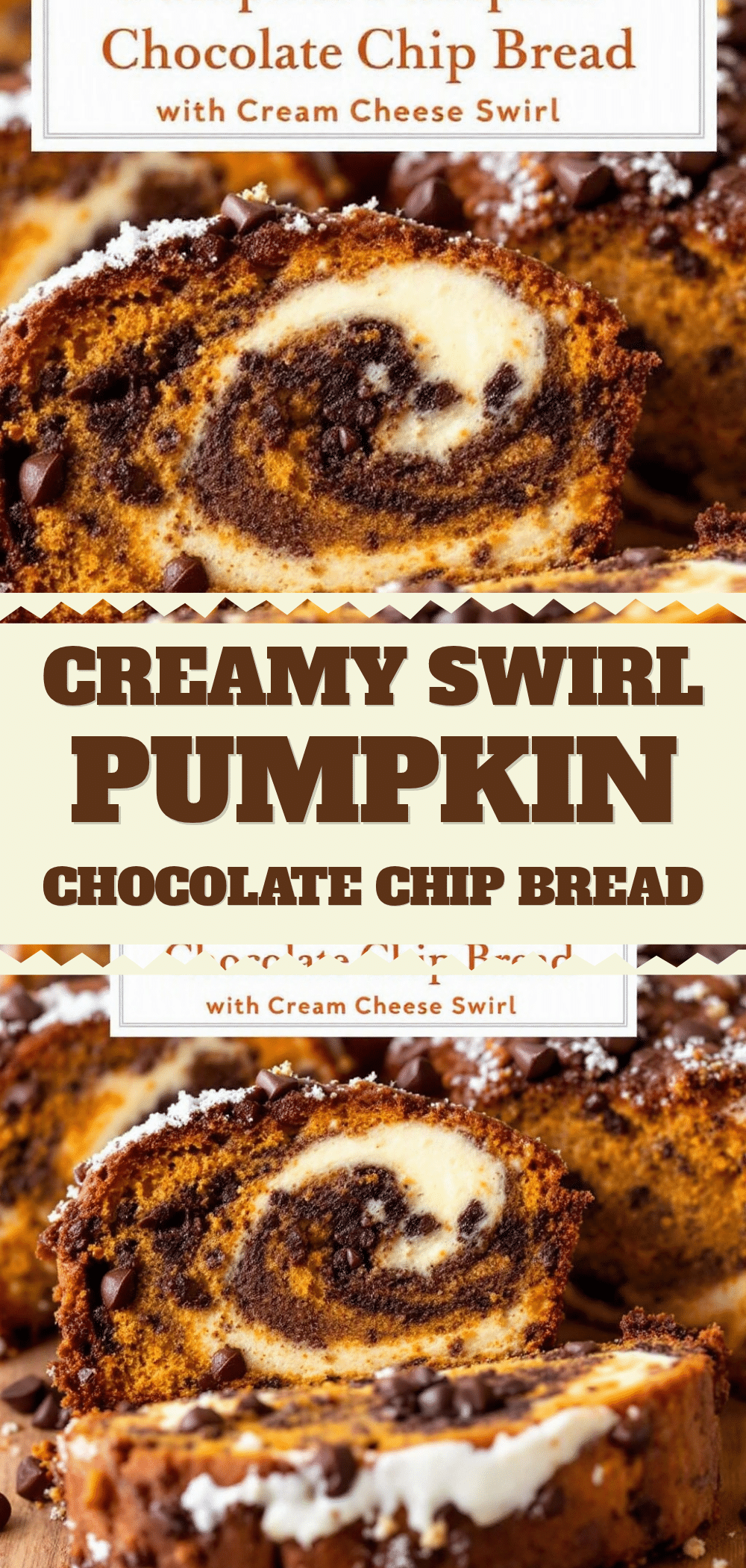 creamy pumpkin chocolate chip bread recipe