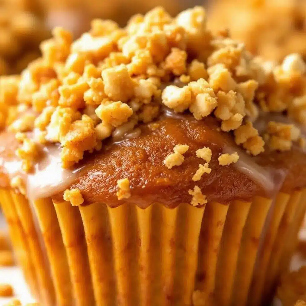 Creamy Pumpkin Cream Cheese Muffins - featured image