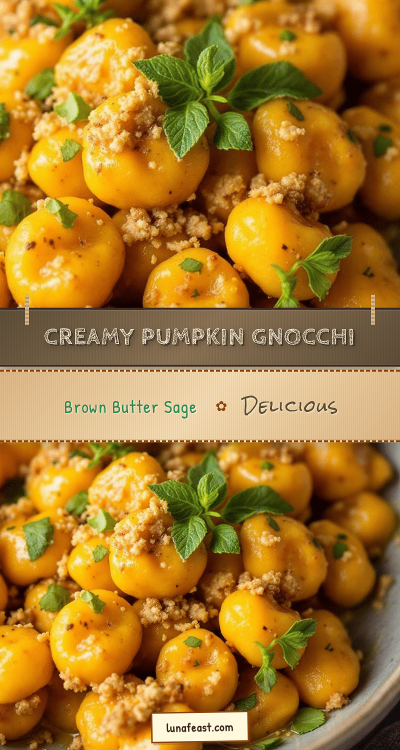 creamy pumpkin gnocchi recipe