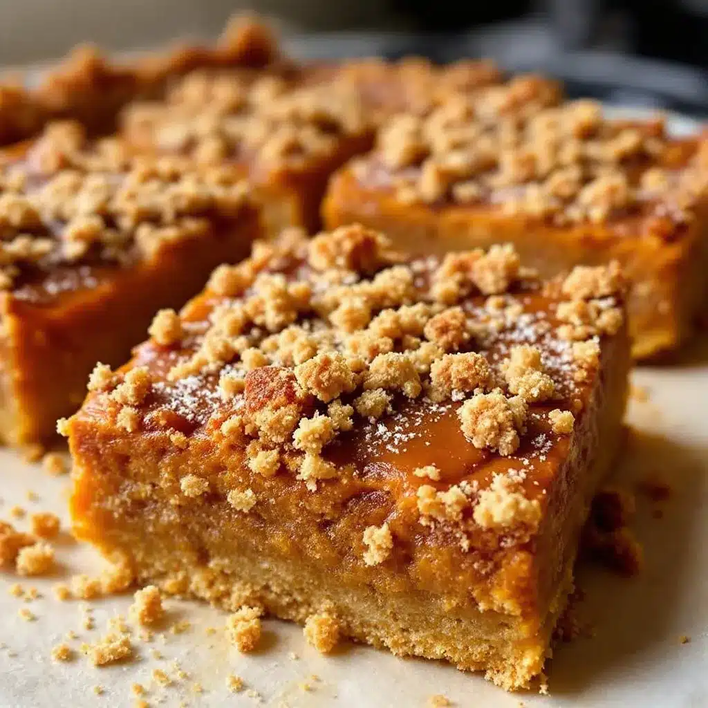 Creamy Pumpkin Pie Bars preparation steps