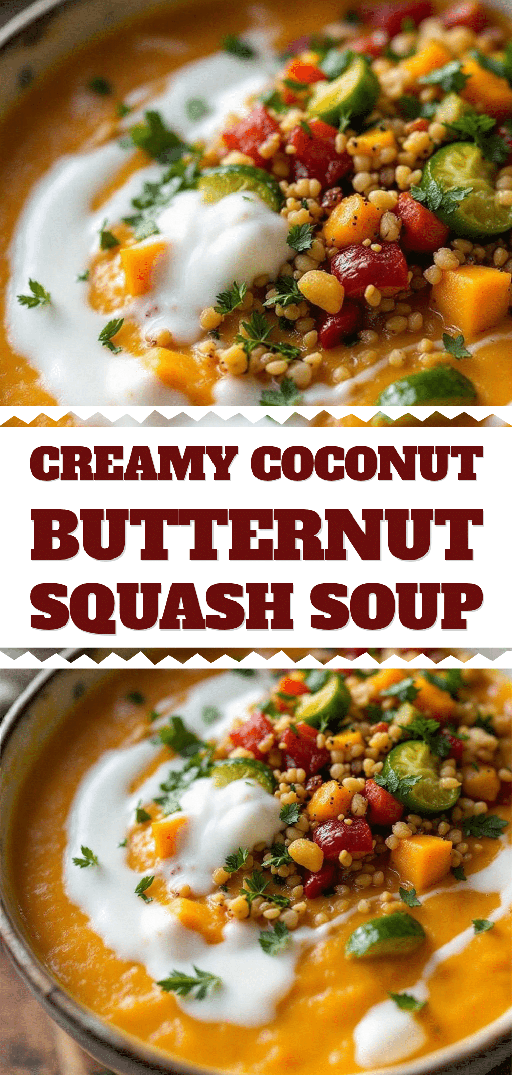 creamy roasted butternut squash soup with coconut milk recipe