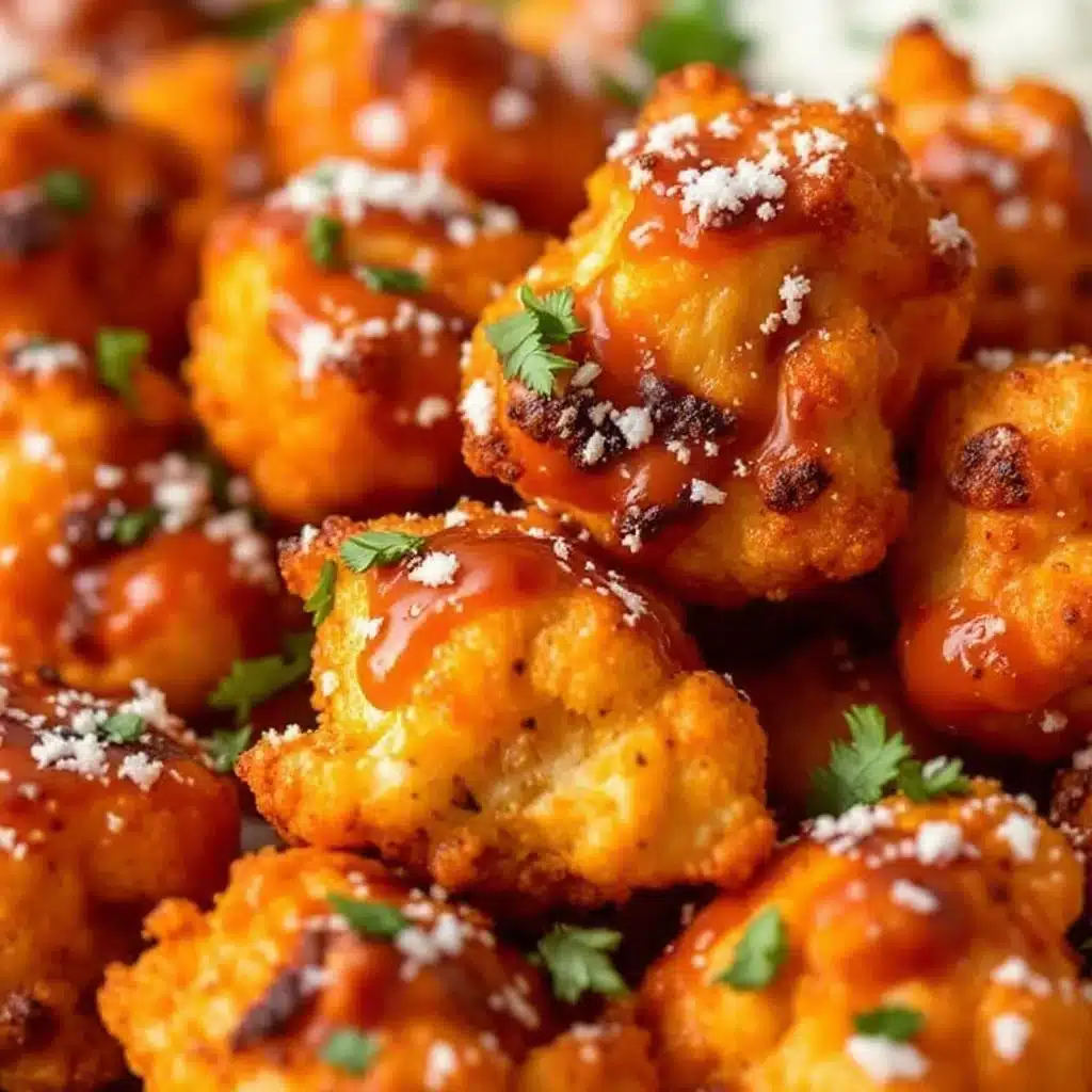 Crispy Air Fryer Buffalo Cauliflower Bites - featured image