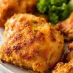 crispy air fryer chicken thighs - featured image