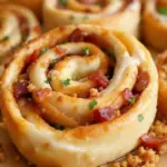 crispy bacon ranch football pinwheels - featured image