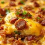 crispy breakfast casserole - featured image