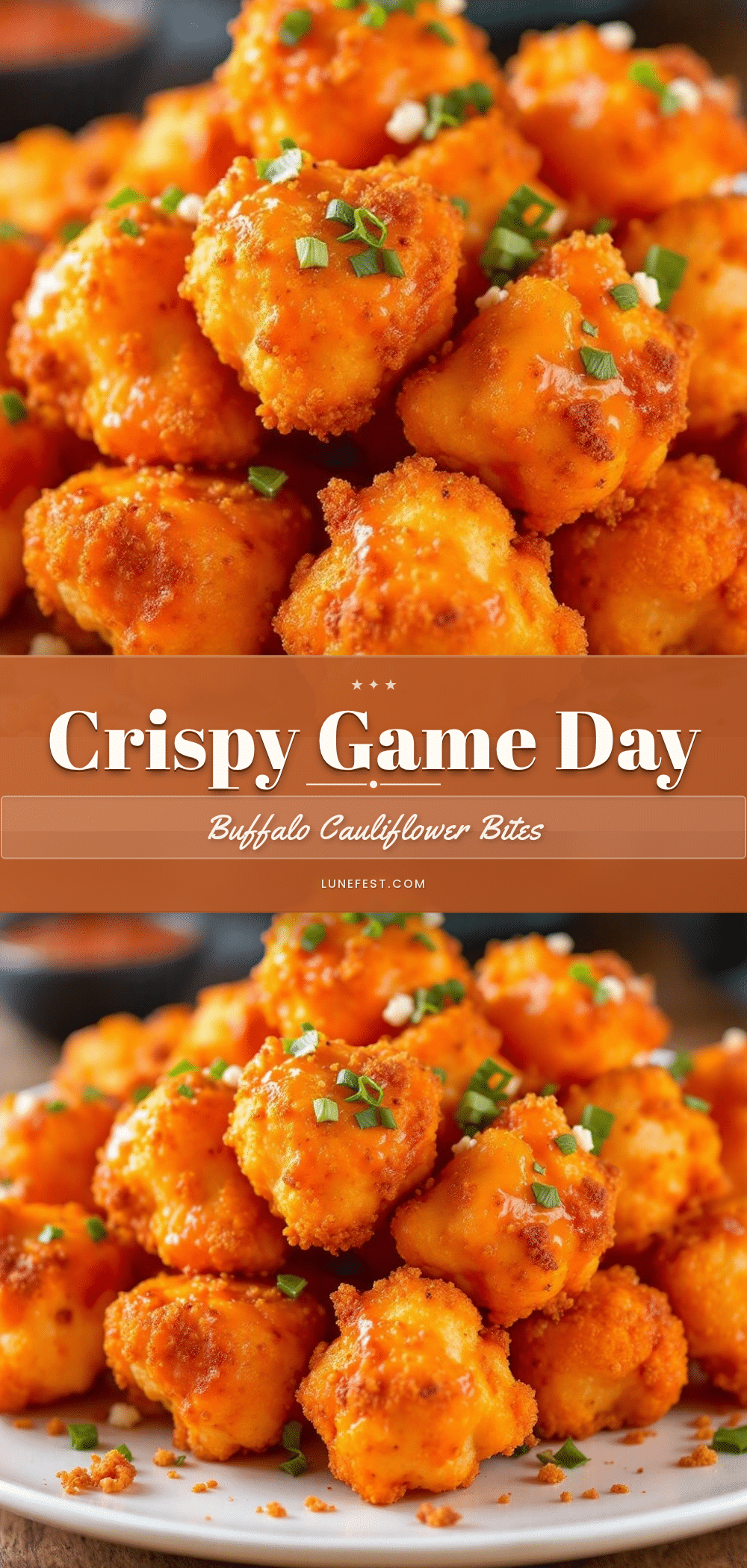 crispy buffalo cauliflower bites recipe