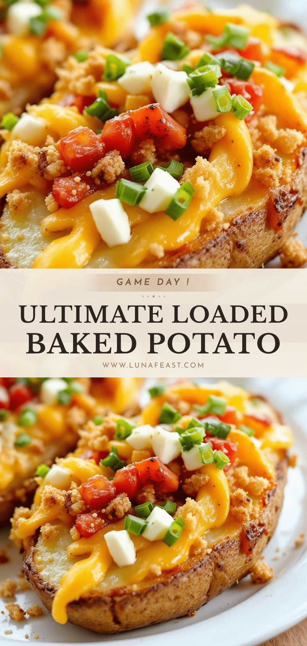 crispy loaded baked potato game day skins recipe