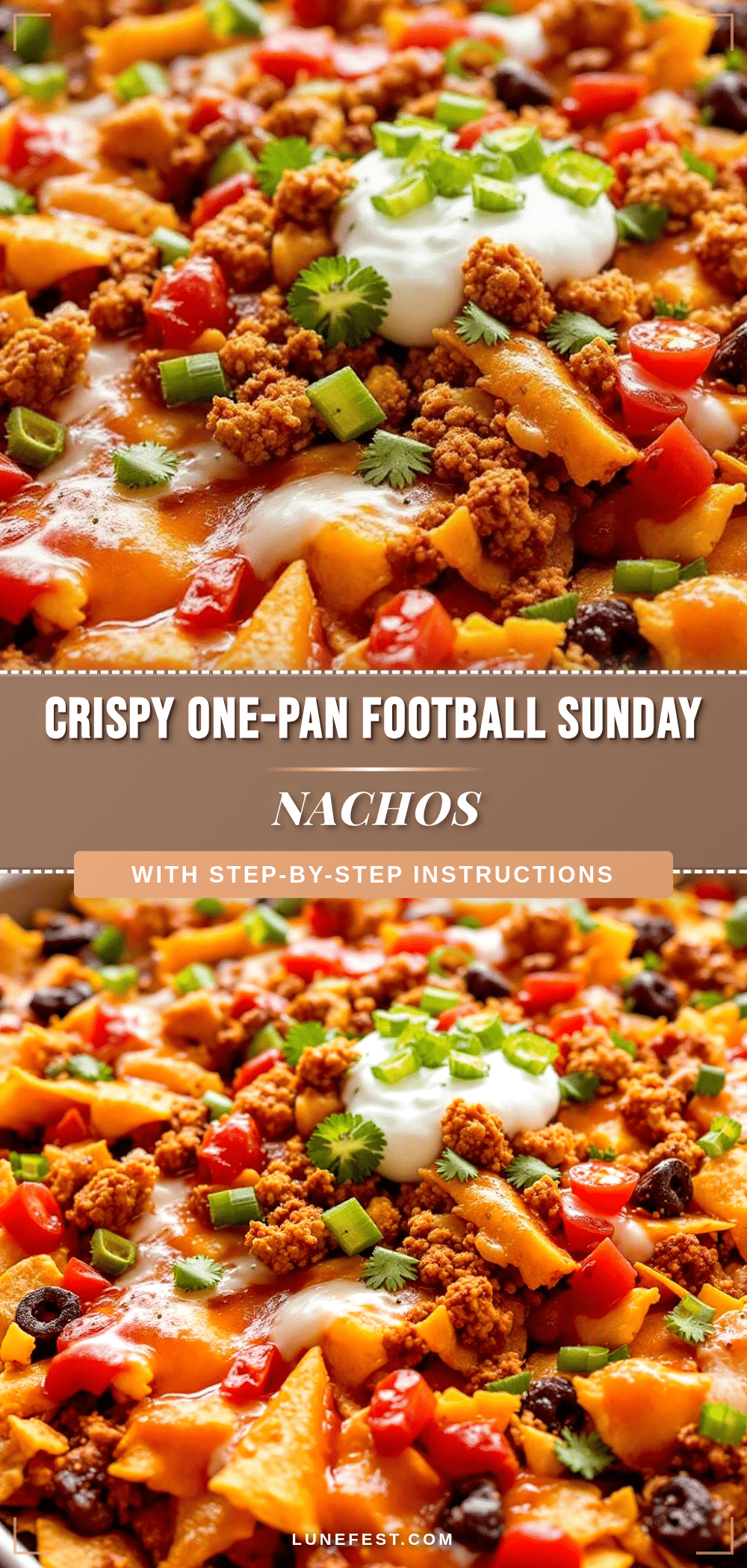 crispy one-pan football sunday nachos recipe
