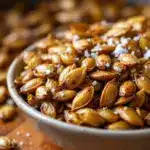 crispy roasted pumpkin seeds - featured image