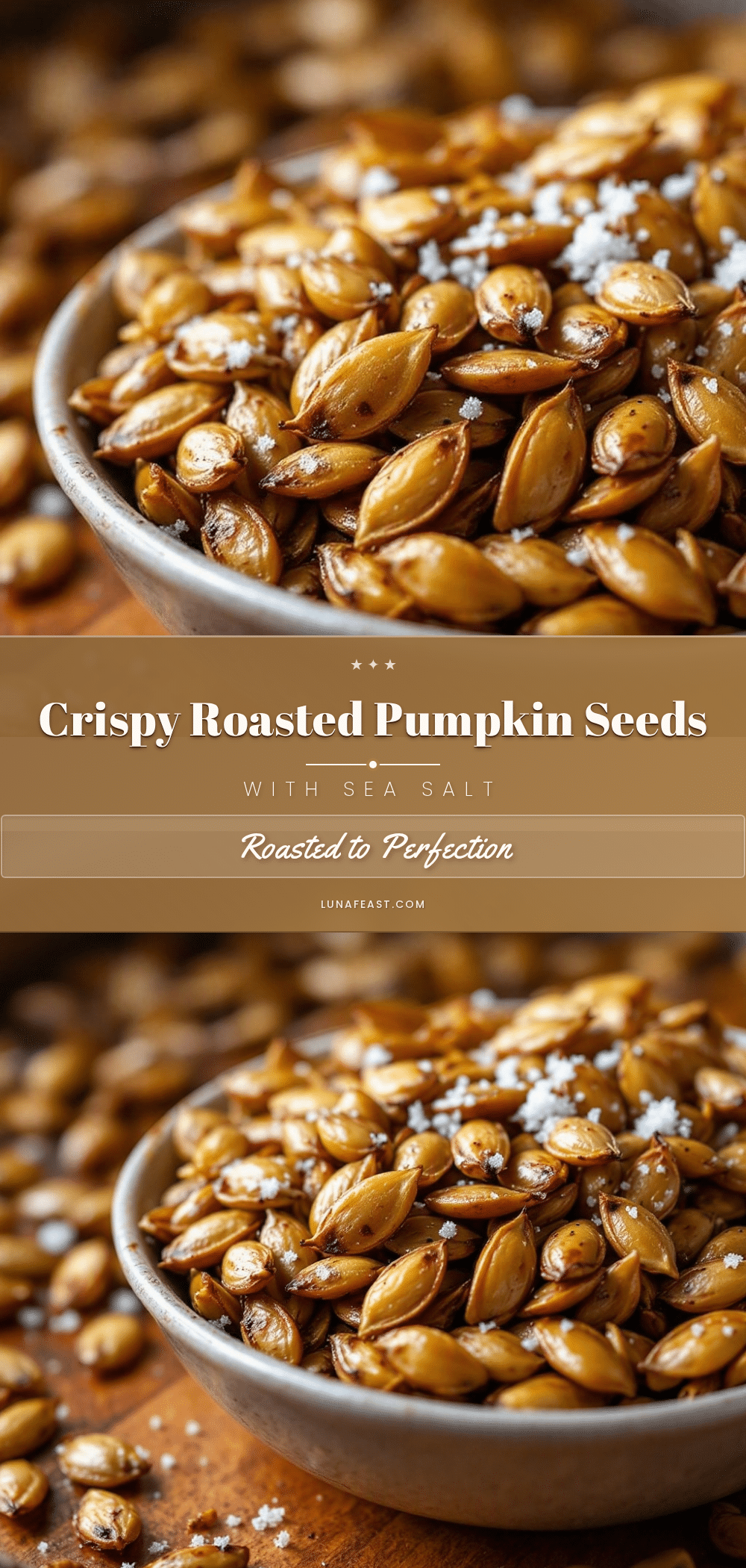 crispy roasted pumpkin seeds recipe