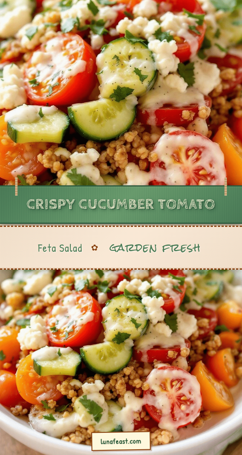 cucumber tomato salad with feta recipe