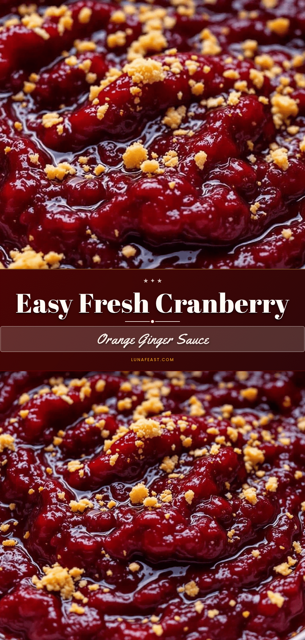 easy cranberry orange sauce recipe