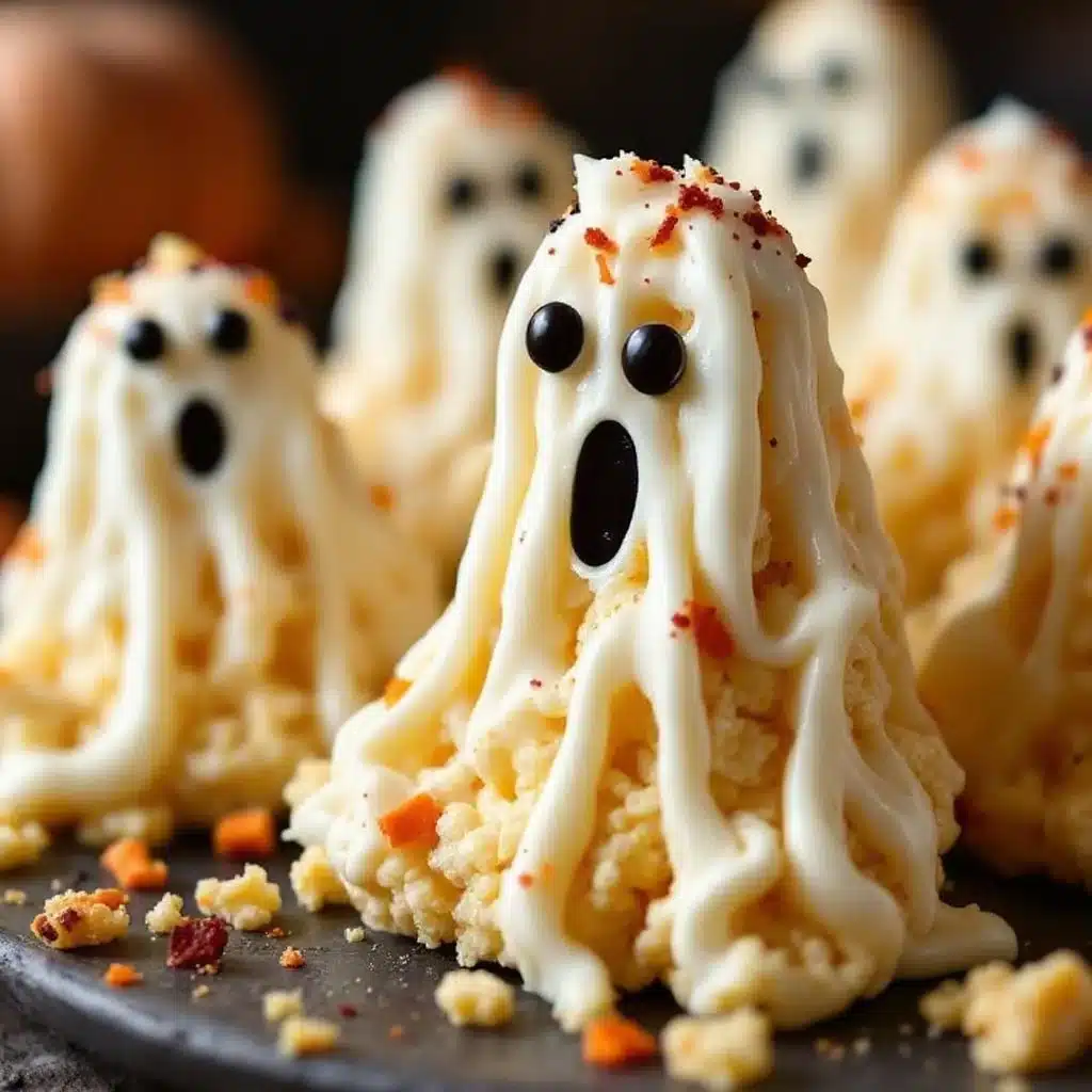 Easy Halloween Rice Krispie Ghost Treats - featured image