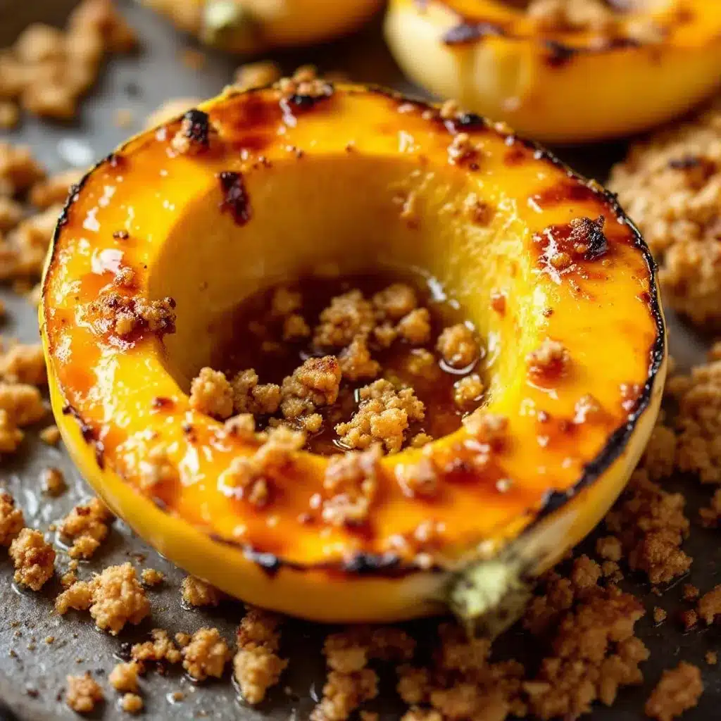 easy roasted delicata squash with maple glaze preparation steps