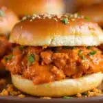 Easy Slow Cooker Buffalo Chicken Sliders - featured image