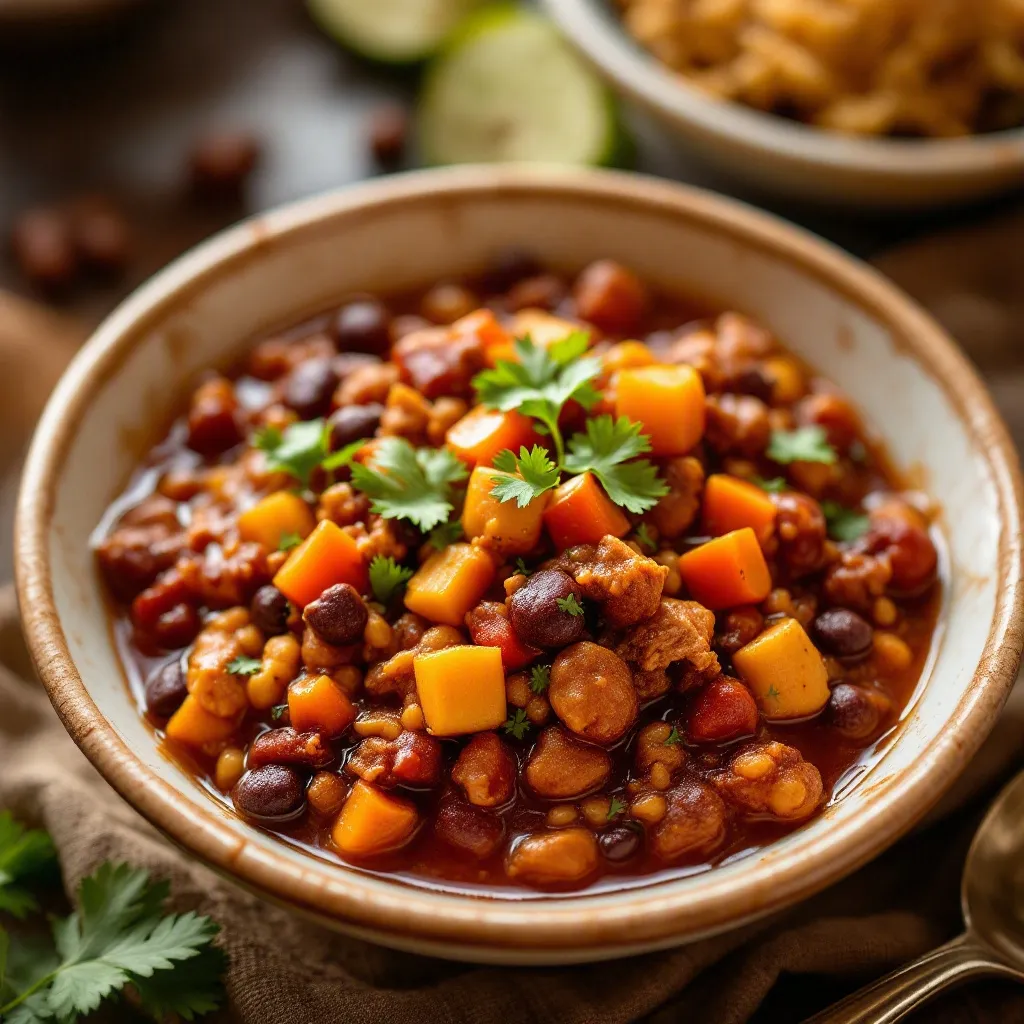 healthy turkey chili preparation steps