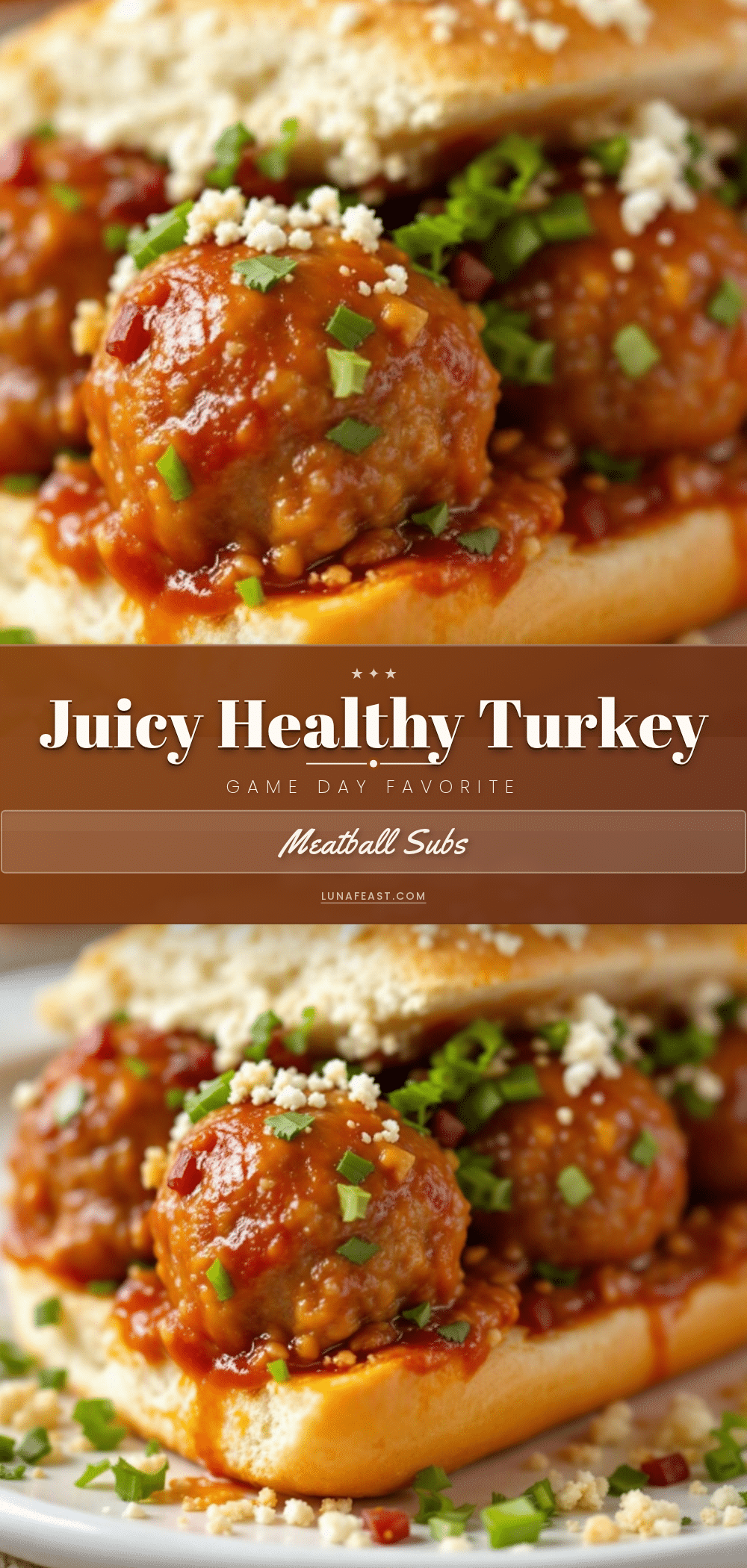 healthy turkey meatball subs recipe