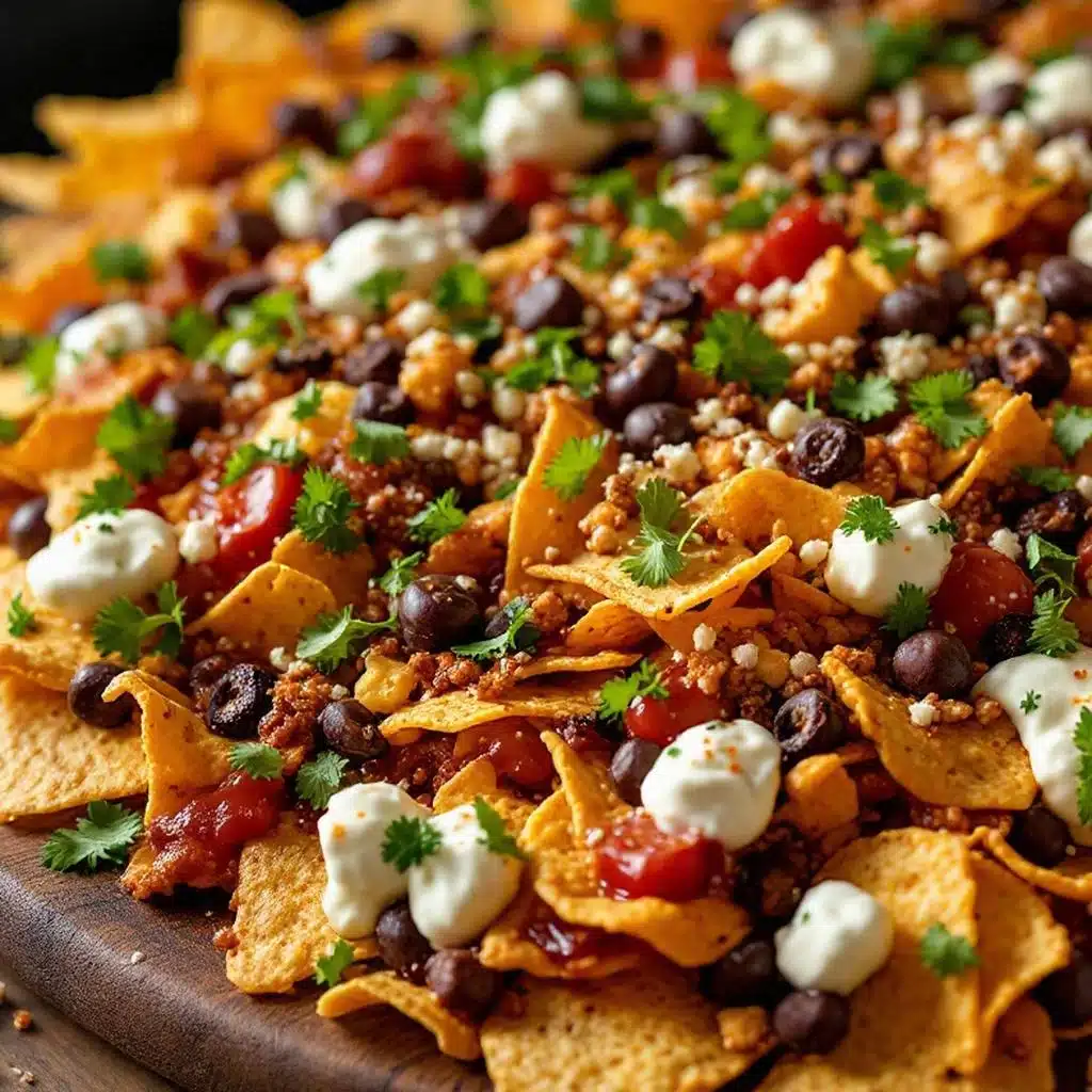 loaded football nacho board - featured image