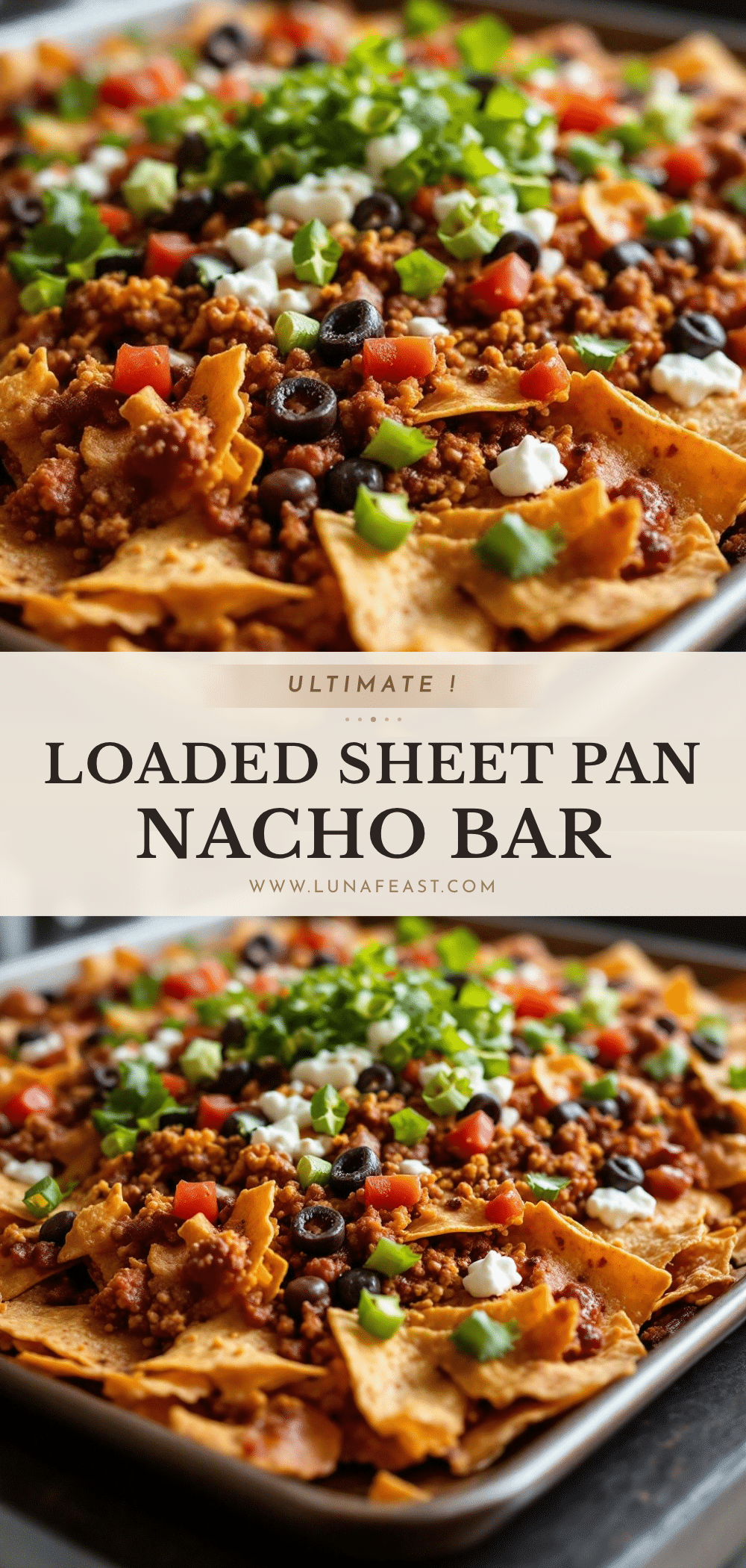 loaded sheet pan nachos recipe