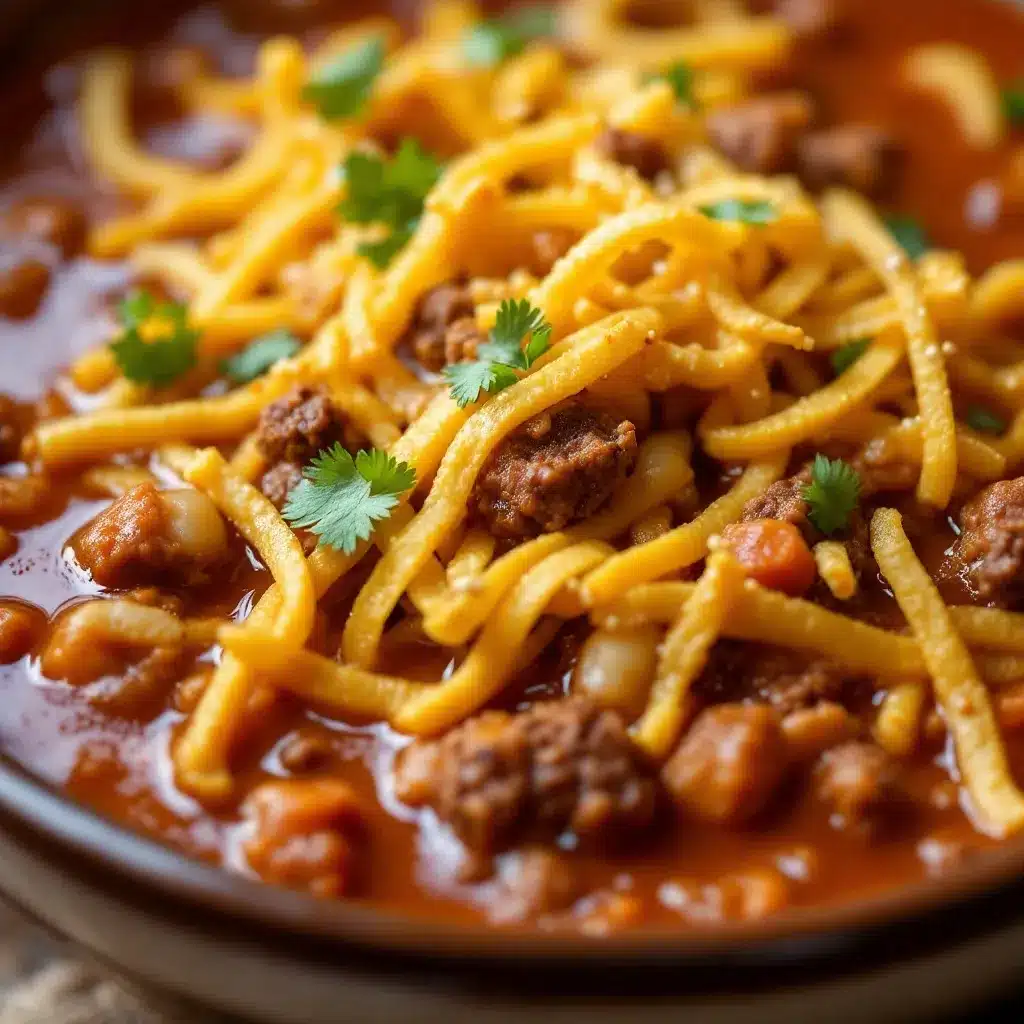 loaded taco soup preparation steps