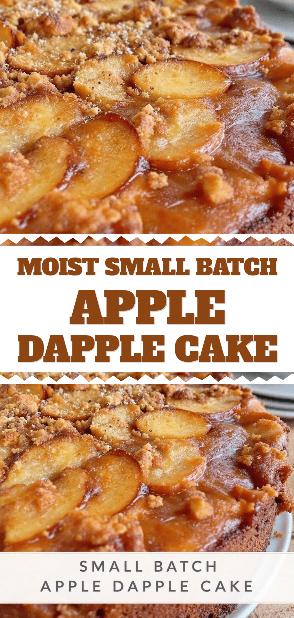 moist small-batch apple dapple cake recipe
