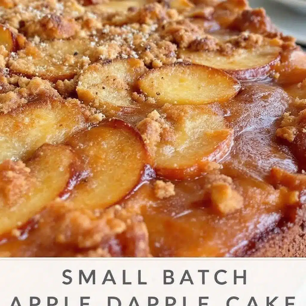 moist small-batch apple dapple cake - featured image