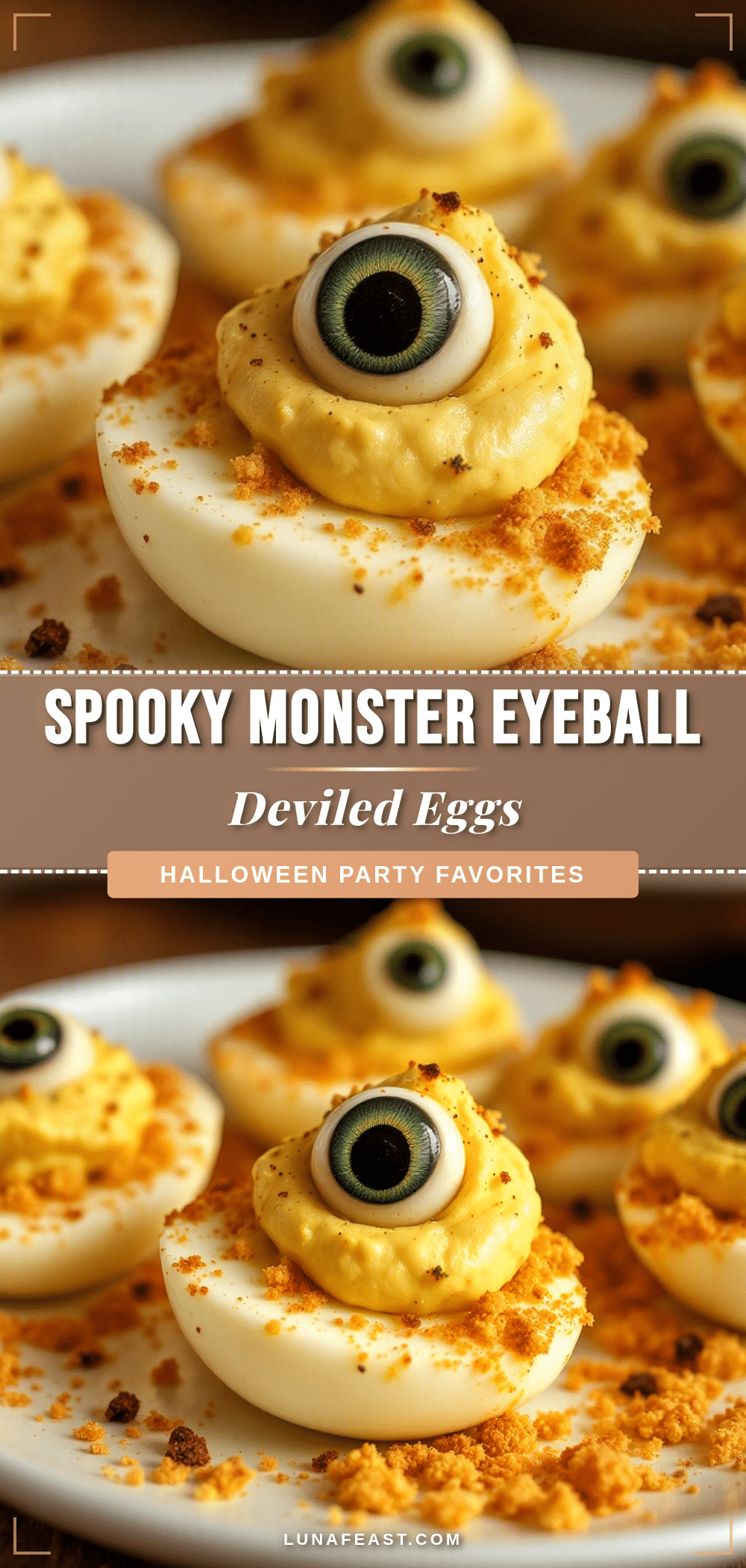 monster eyeball deviled eggs recipe