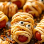 mummy hot dog bites - featured image