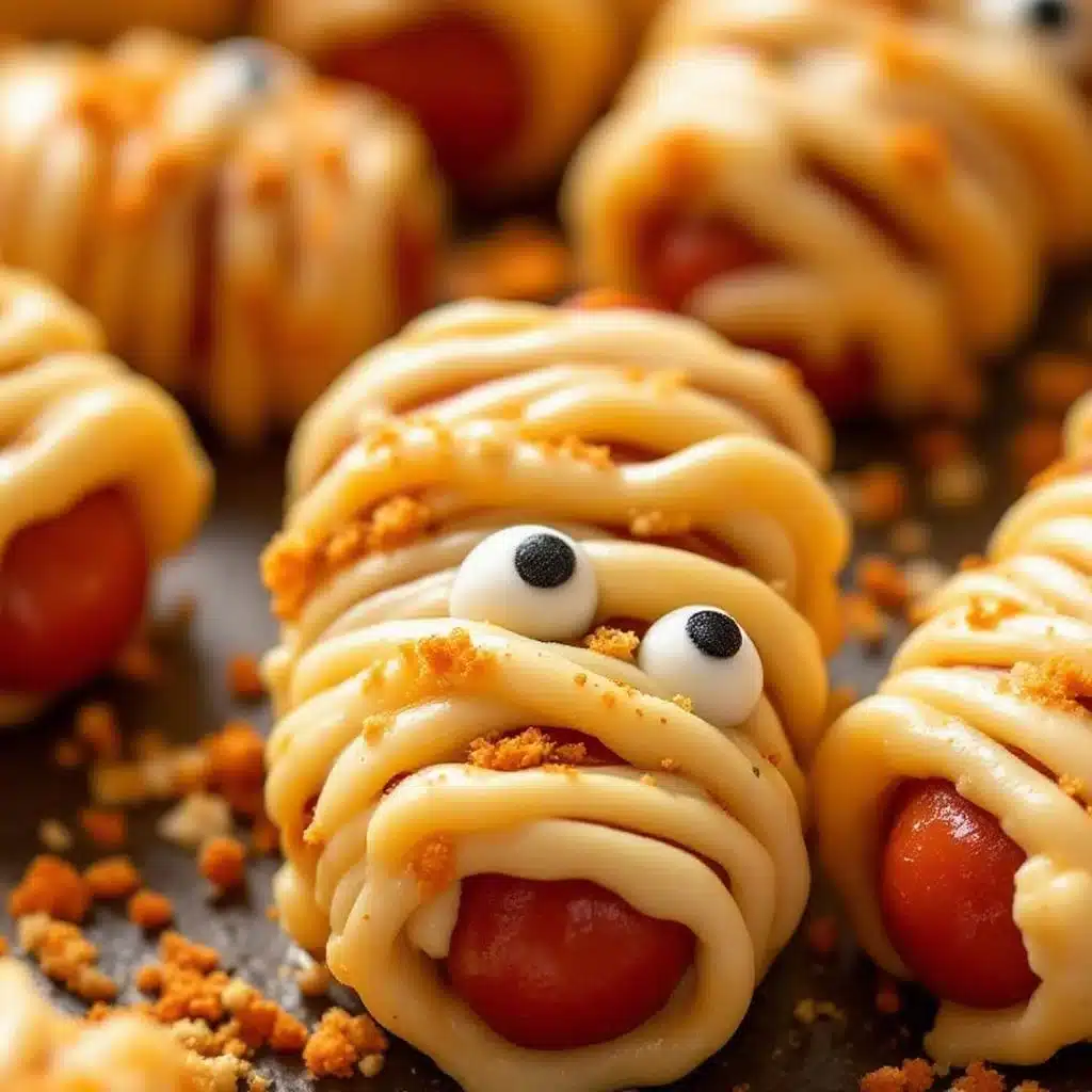 mummy hot dog bites - featured image