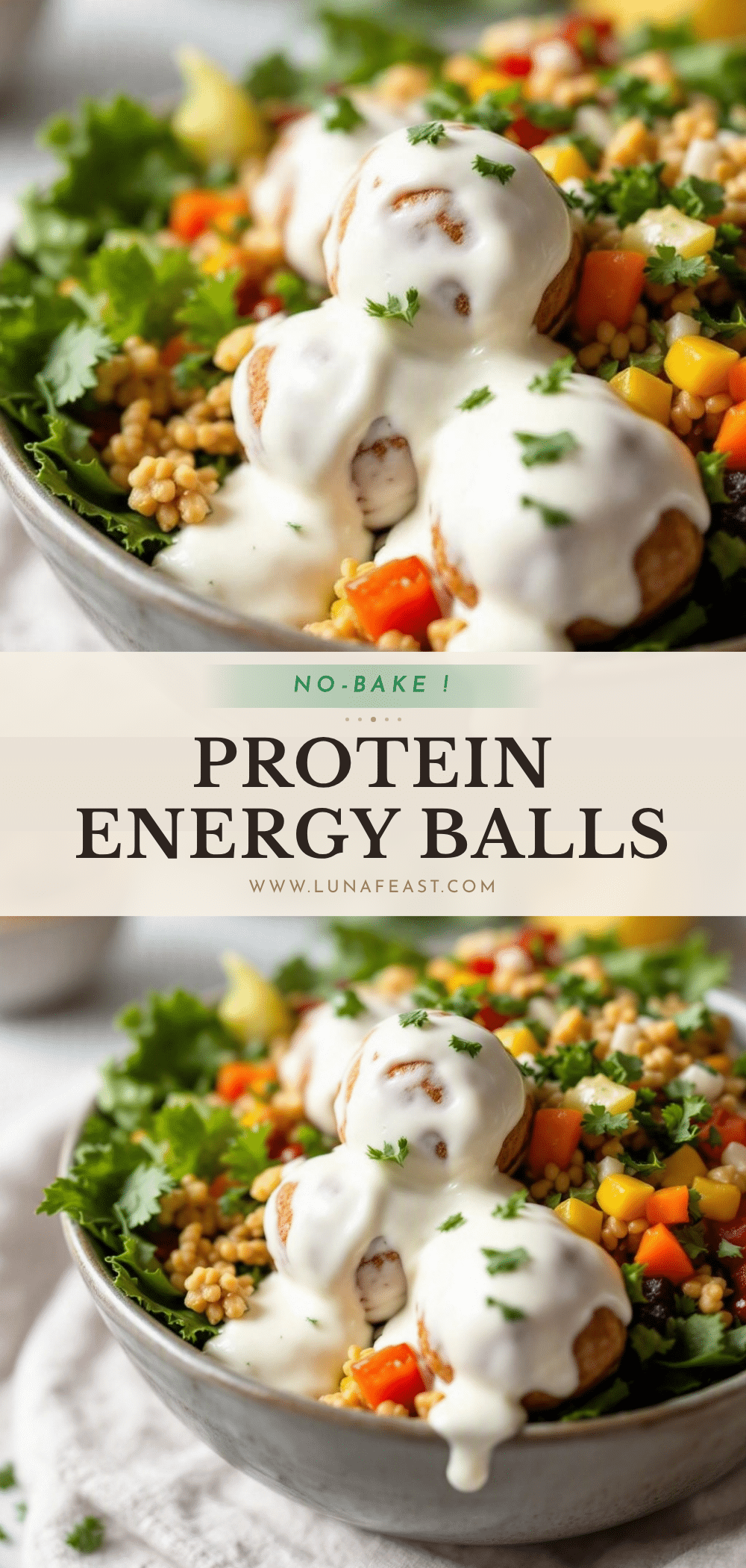 No-Bake Protein Energy Balls recipe