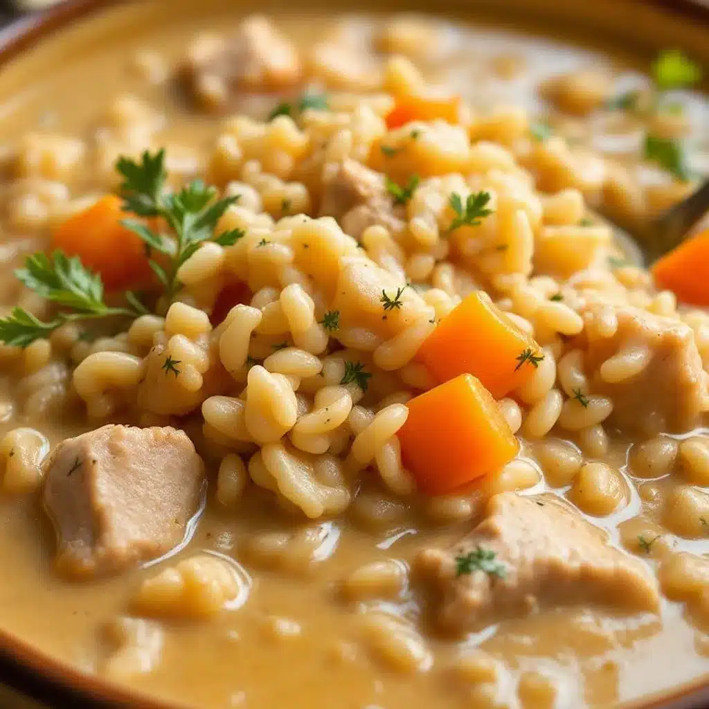 One-Pot Chicken and Wild Rice Soup - featured image