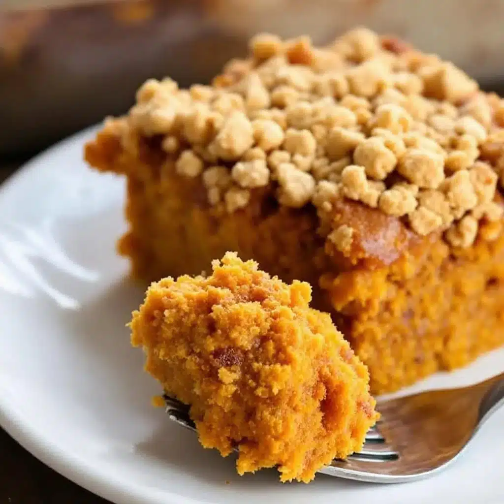 pumpkin dump cake - featured image